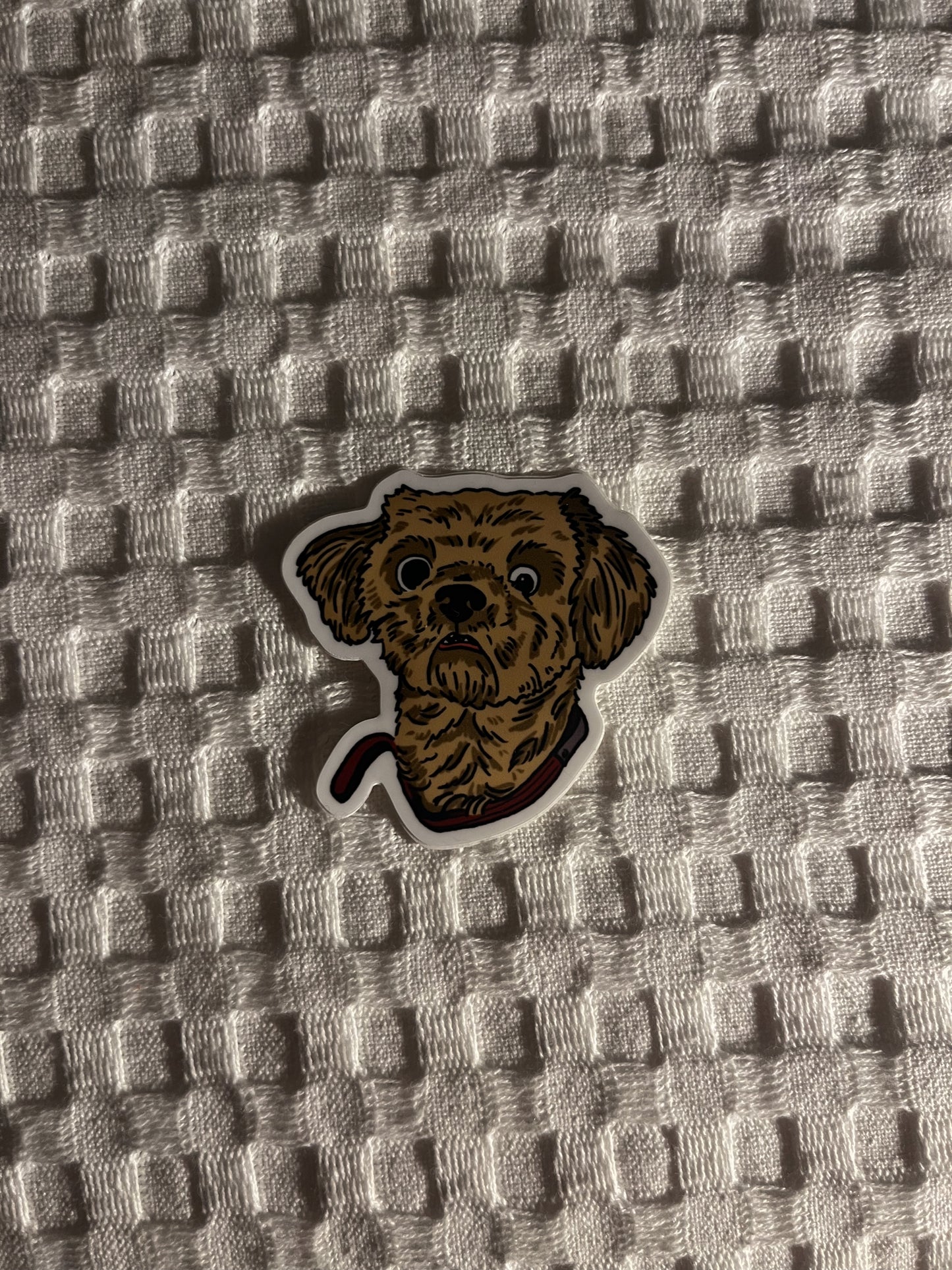 One Eyes Dog Sticker